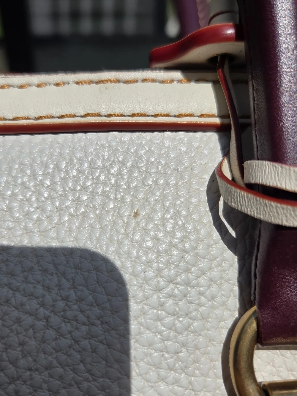 Coach 1941 ROGUE Satchel in Chalk Ivory-Pebbled Glovetanned Leather